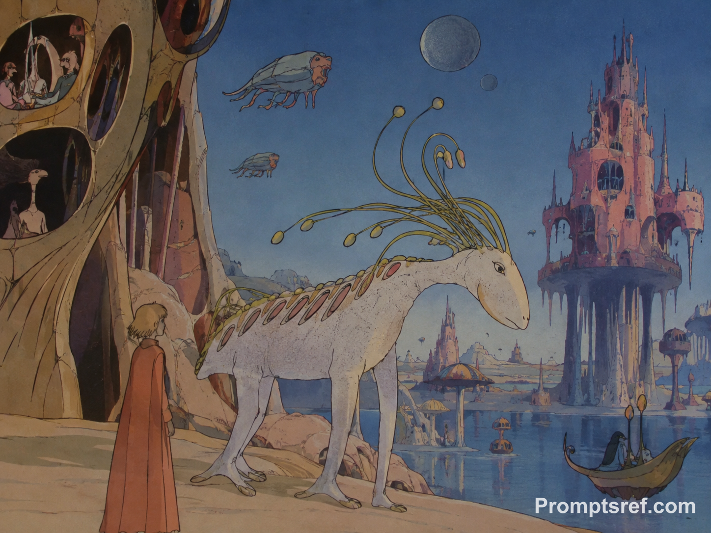 Codex Seraphinianus in 1980s Animation