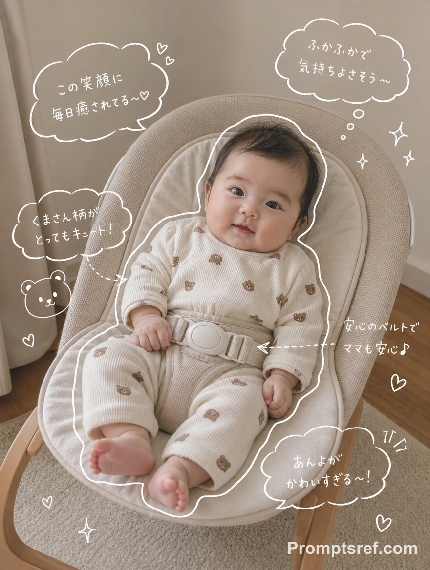 흰 손그림 일본어 사진 메모