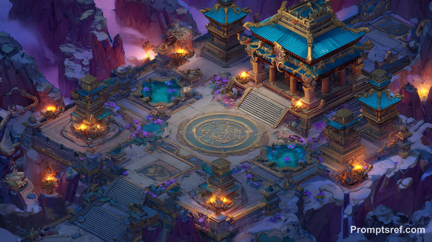 Xianxia 3D-to-2D Tower Defense Megastructure