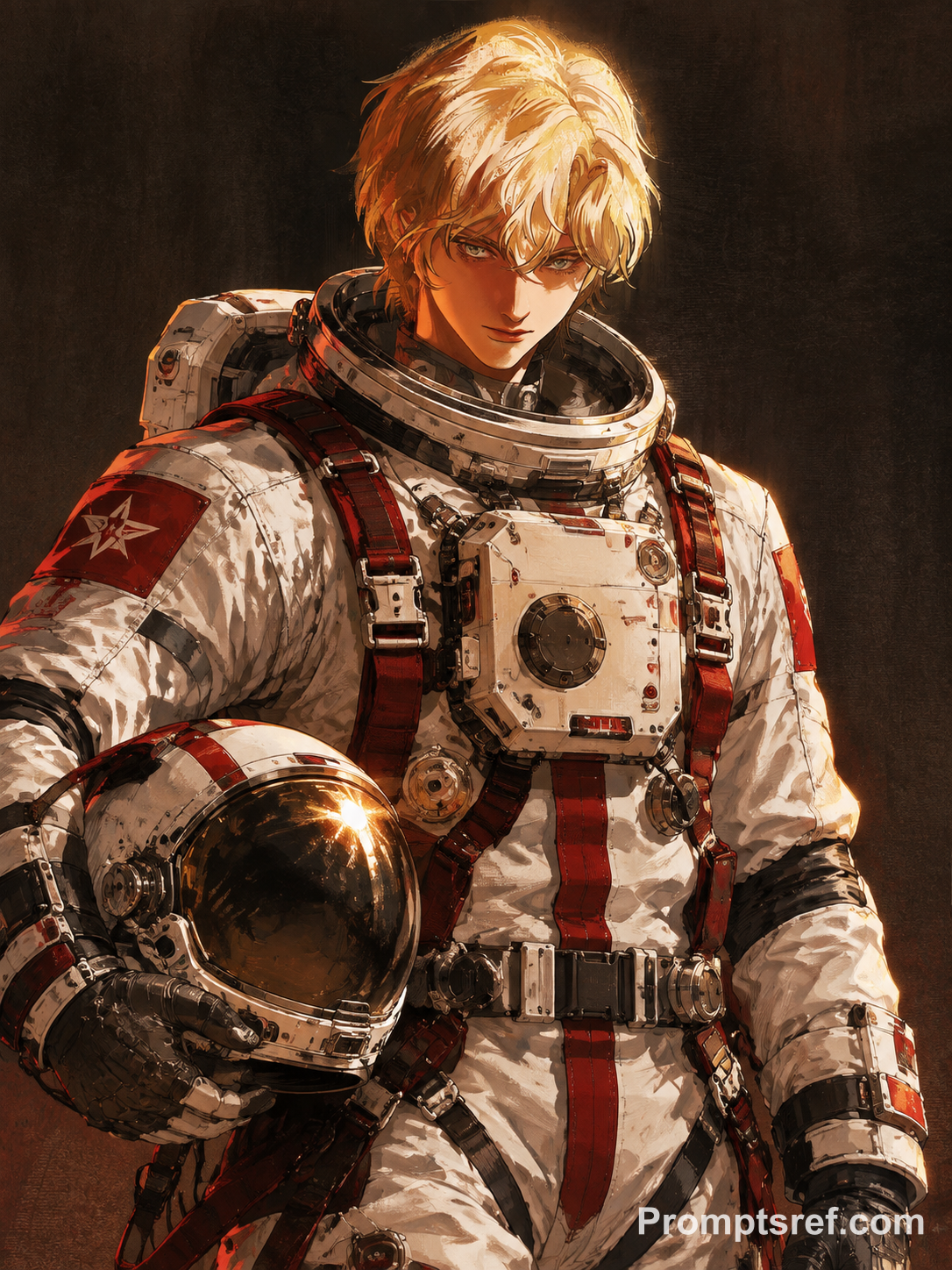 Figure in a Spacesuit