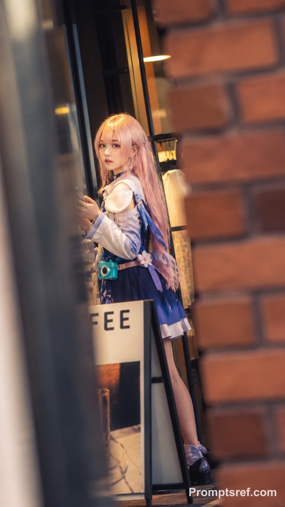 March 7th in a Candid Telephoto Cosplay Snapshot