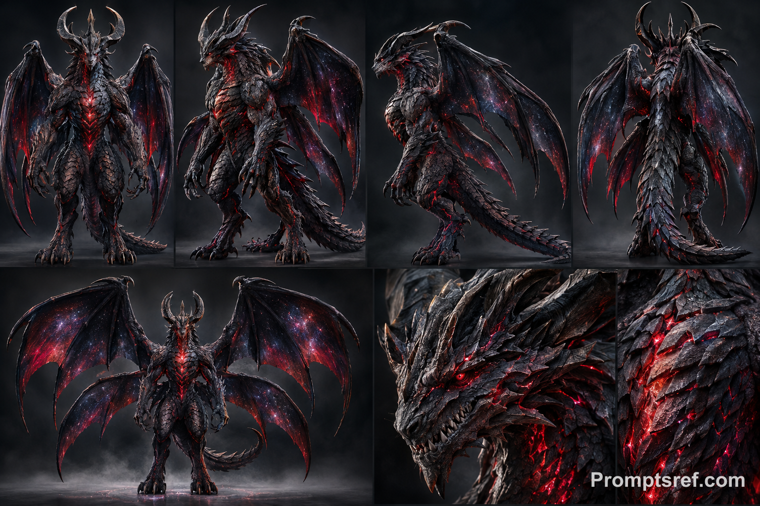 Kumbambalaw, Photorealistic Crimson Eclipse Creature