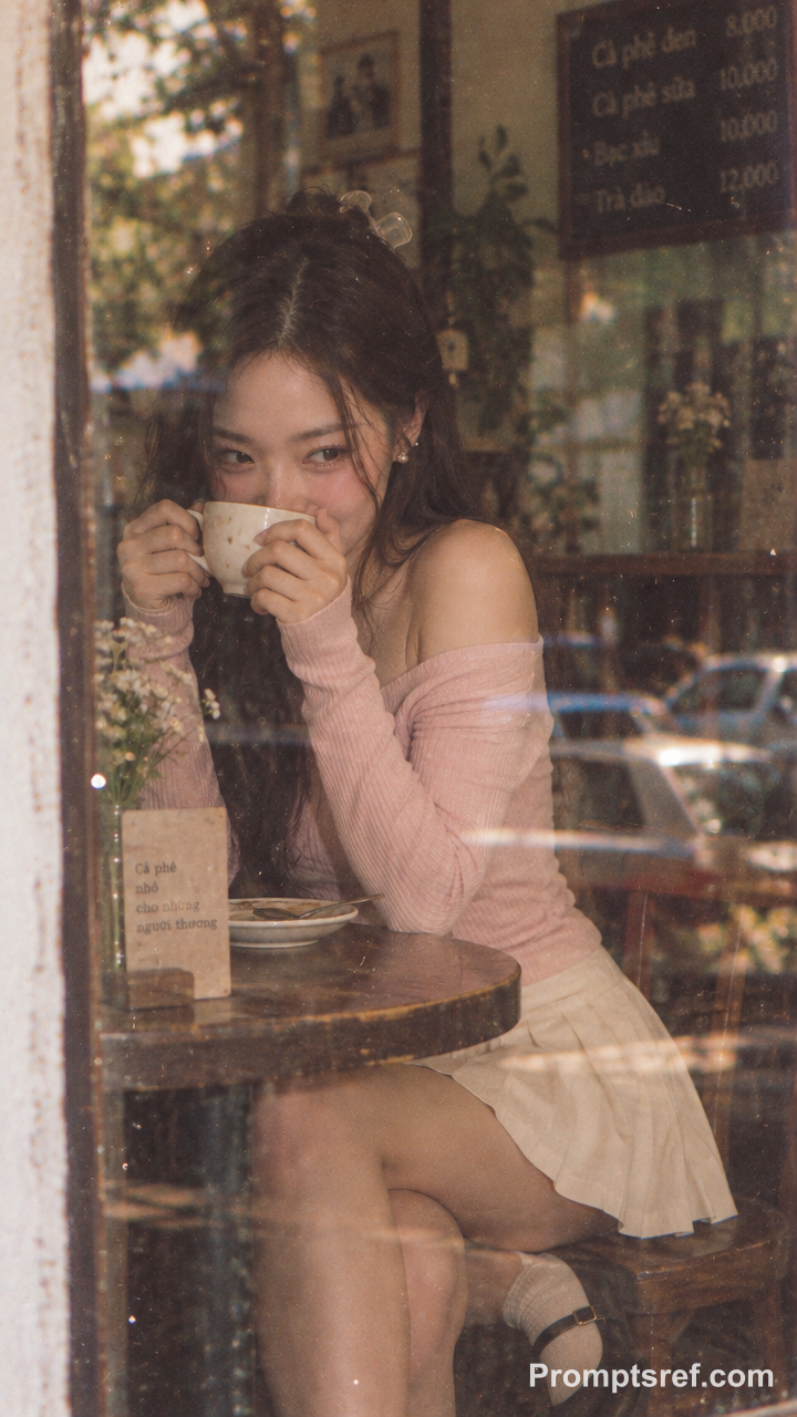 Caught Smiling on Expired 35mm Film