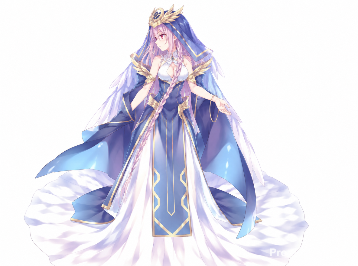 Rinne in a Three-Quarter Anime Portrait