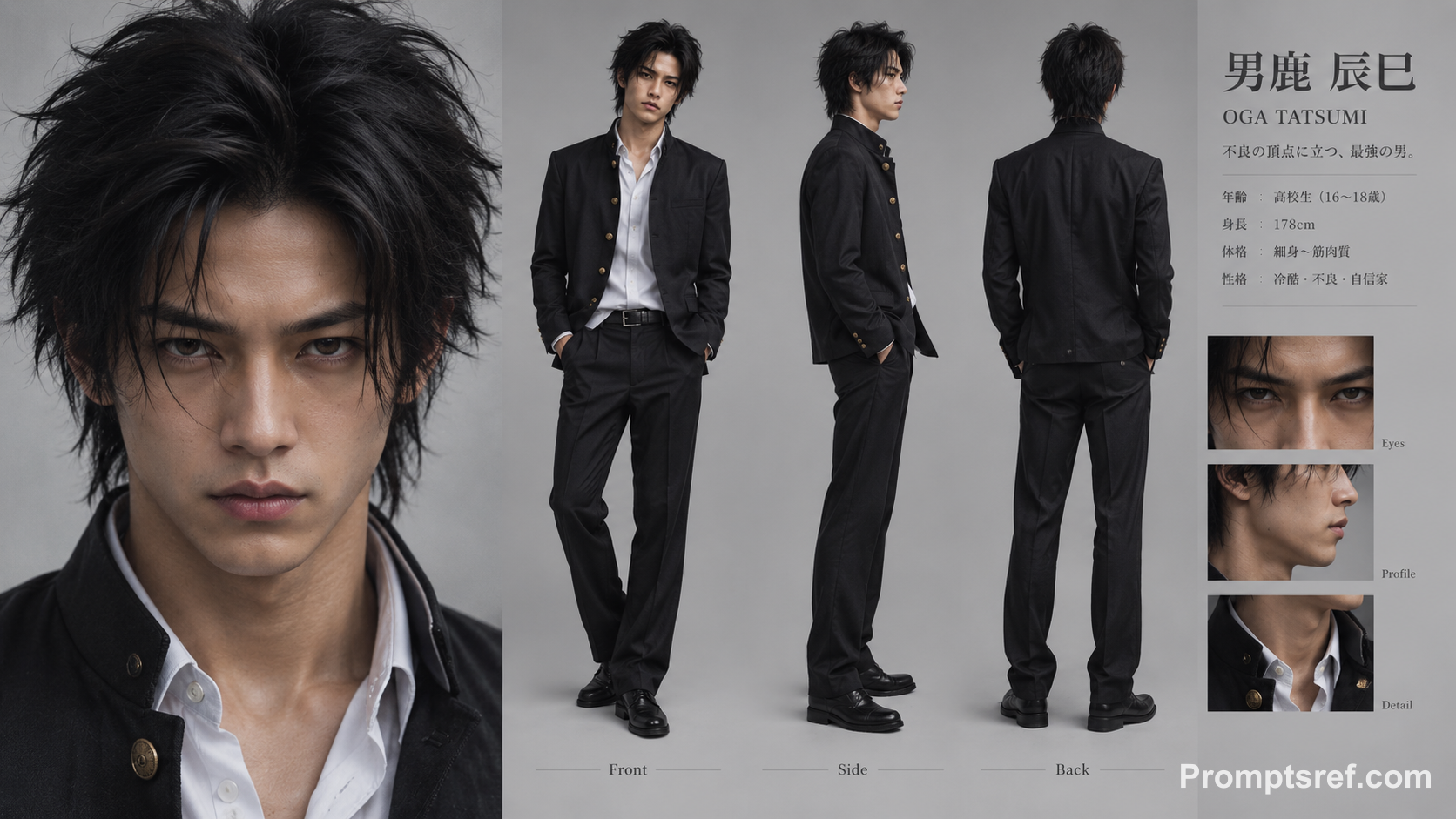 Oga Tatsumi in Grainy Film Realism