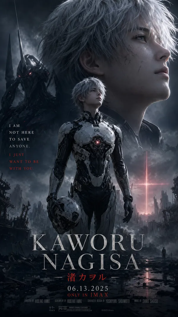 IMAX-постер «Каору Нагиса в меха-апокалипсисе»