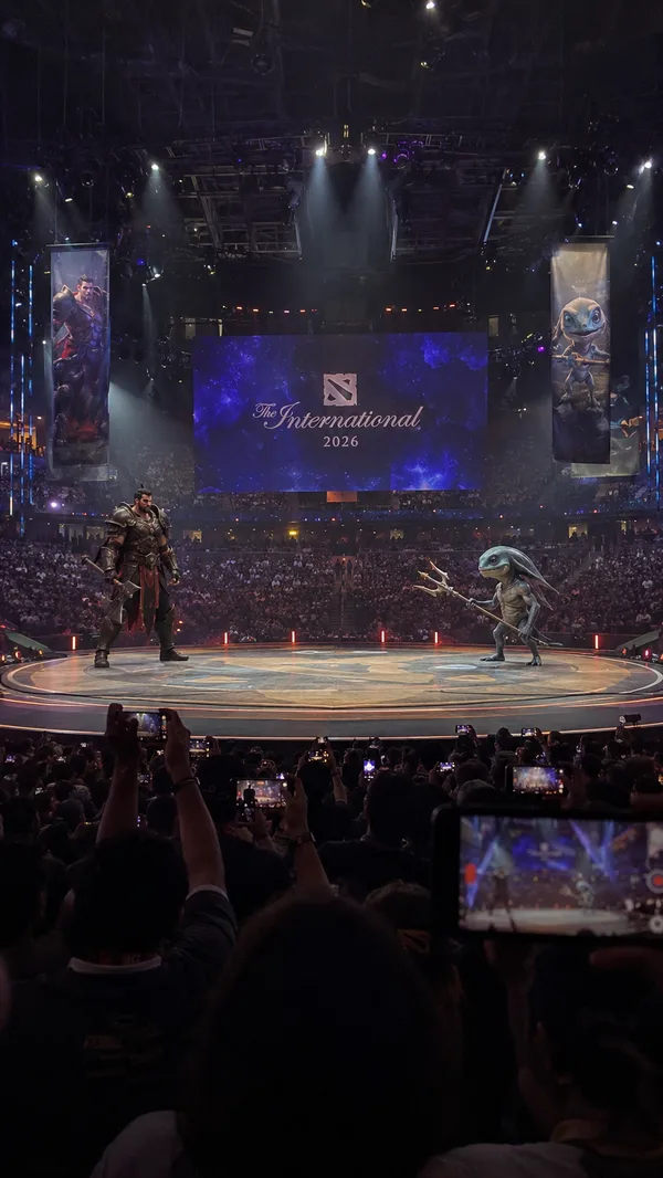 Дариус против Физза на The International 2026