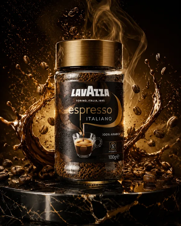 Роскошная банка кофе Lavazza