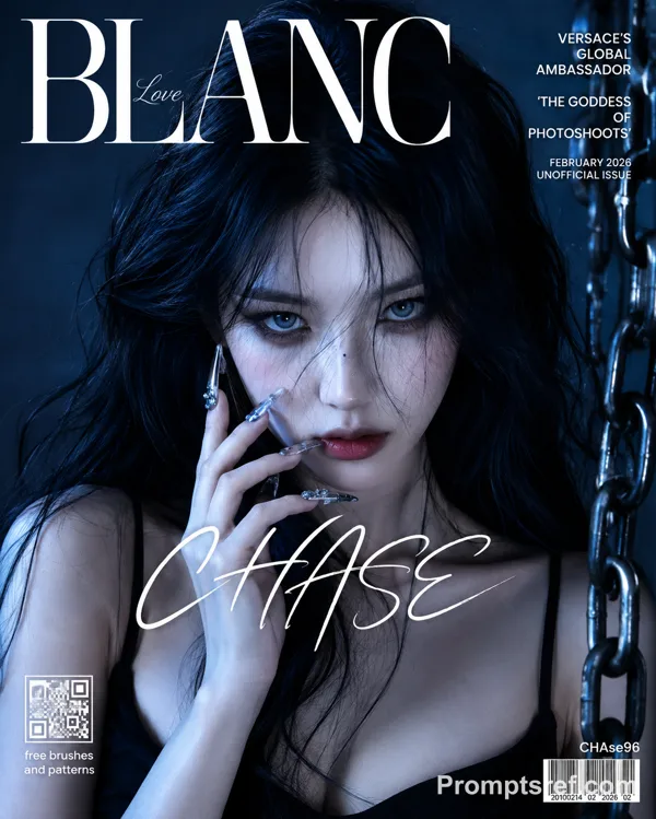 Icy Cyberpunk Beauty Cover