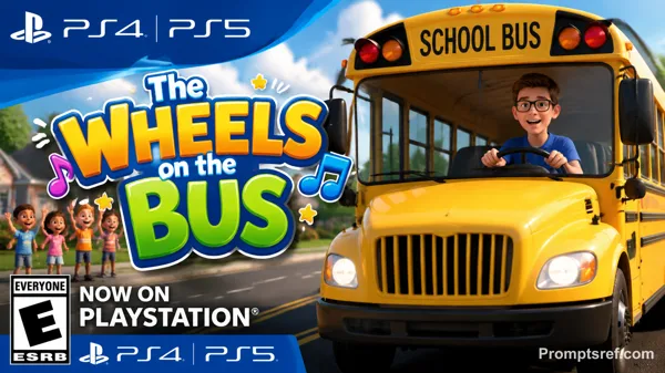 Ретро-игра для PlayStation Колёса автобуса