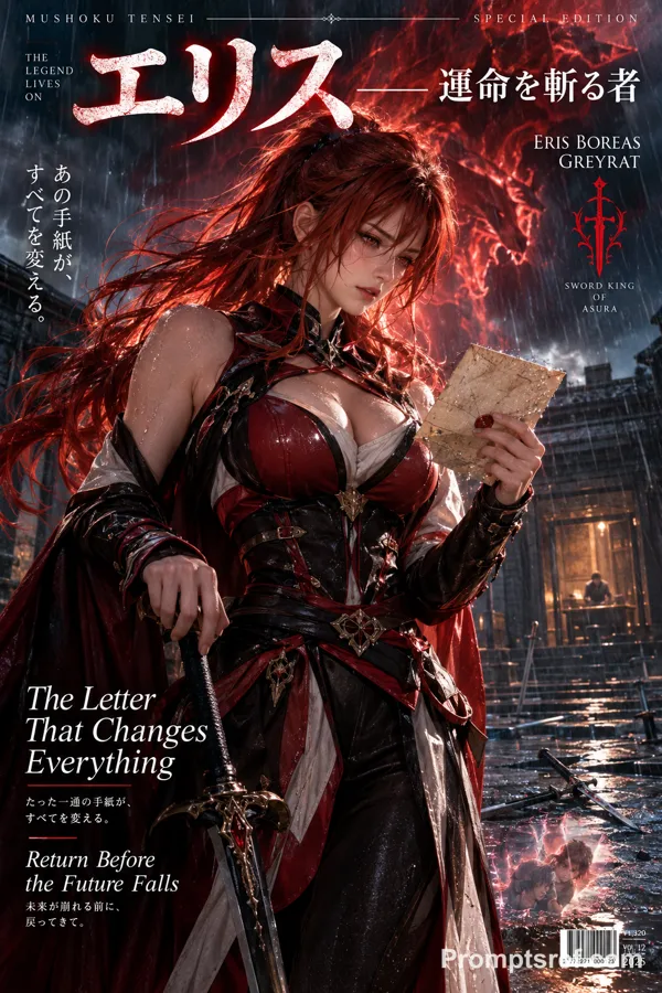 Eris in Crimson Rain and Steel