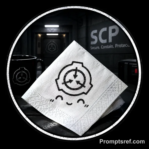 Аватарка SCP:SL с салфеткой