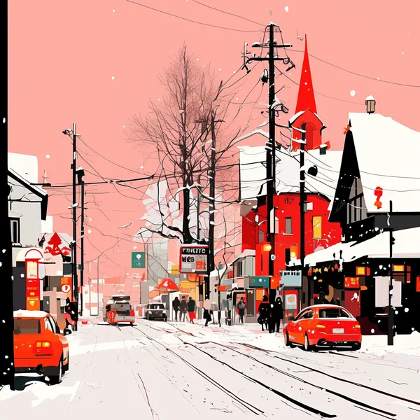 Example of an image generated in MidJourney