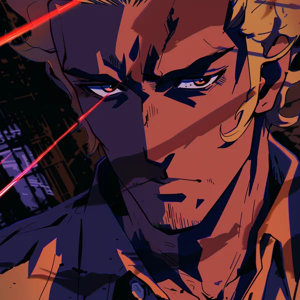 Дио Брандо в стиле JoJo