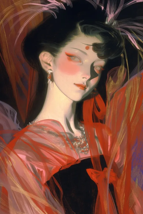 Example of an image generated in MidJourney