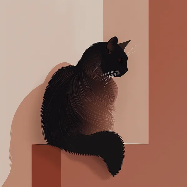 Стилевой этюд кота