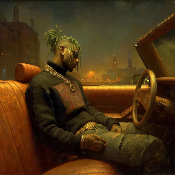 Example of an image generated in MidJourney