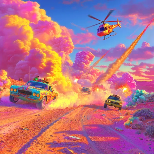 Example of an image generated in MidJourney
