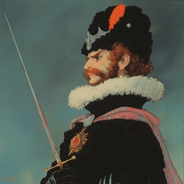 Example of an image generated in MidJourney