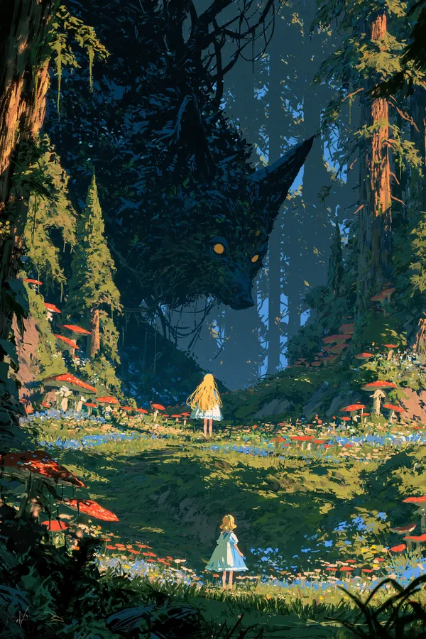 Example of an image generated in MidJourney