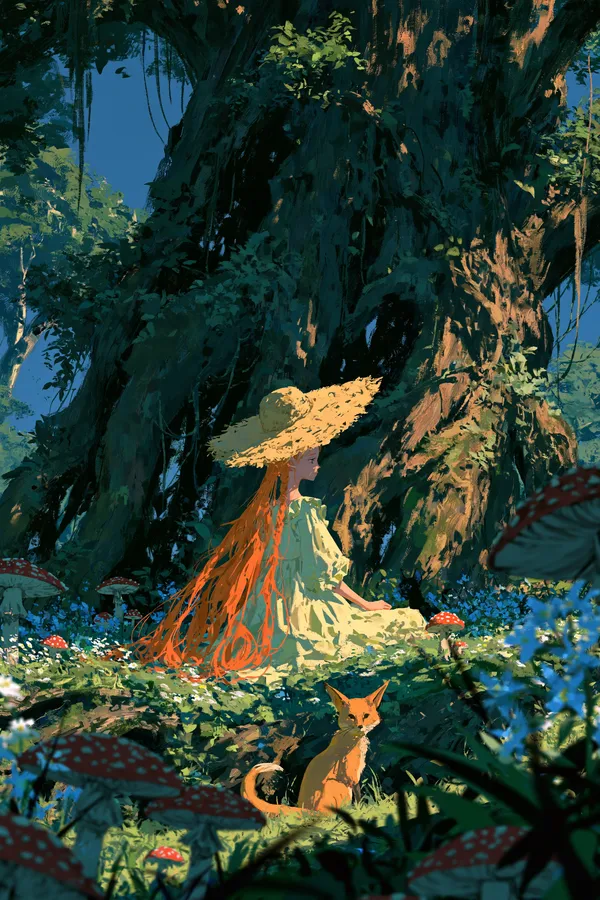 Example of an image generated in MidJourney