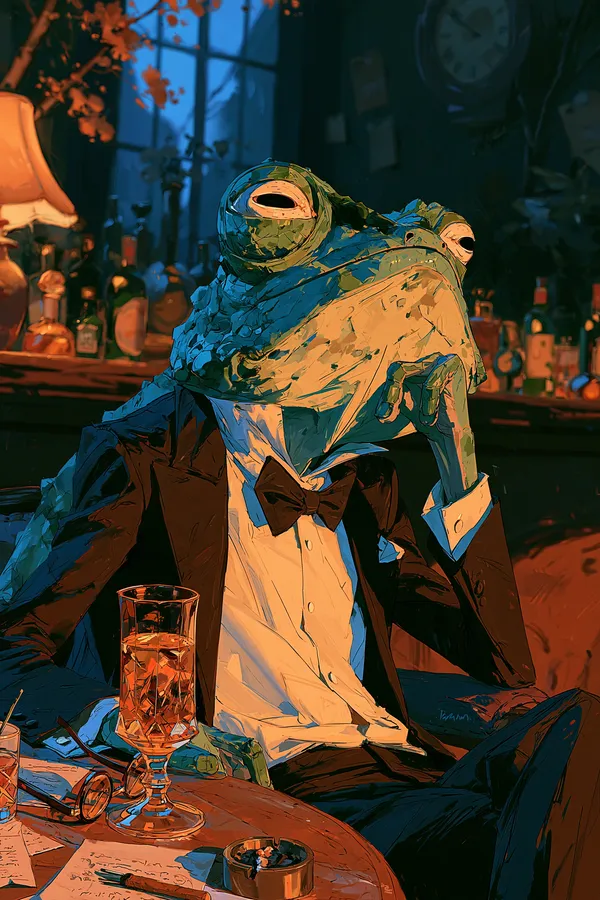 Example of an image generated in MidJourney