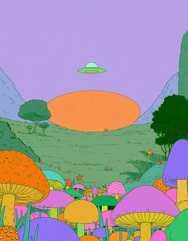 Example of an image generated in MidJourney