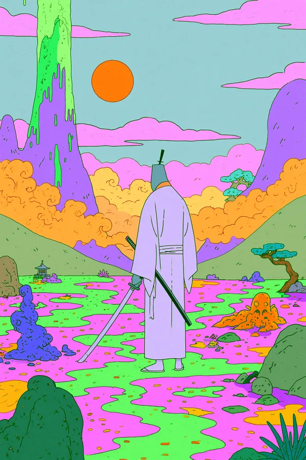 Example of an image generated in MidJourney