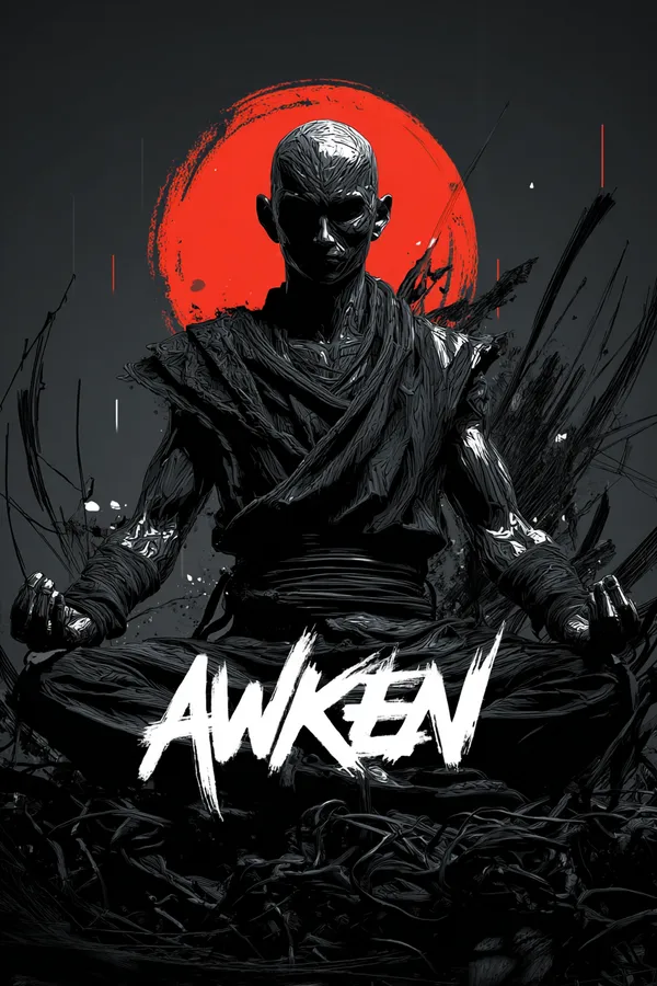 Медитация Awaken в вихре чернильной пустоты