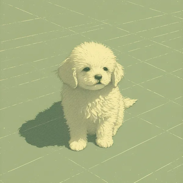 Example of an image generated using the prompt --sref 2011192037 in Midjourney with 3D, Green style 2