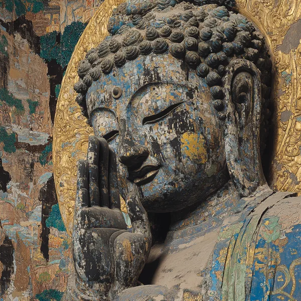 Statues de Bouddha de Dunhuang