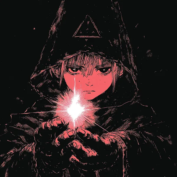 Sorcier gnome sombre à la forteresse