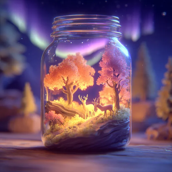 Example of an image generated in MidJourney