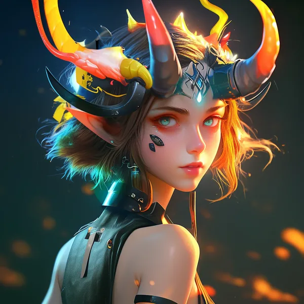 Example of an image generated in MidJourney