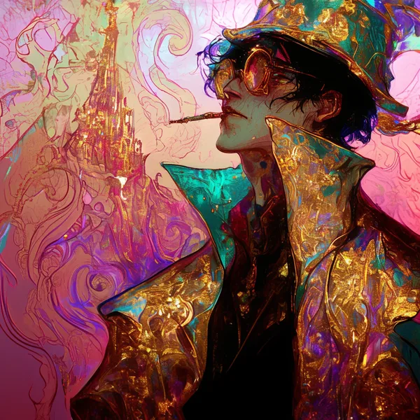 Example of an image generated in MidJourney