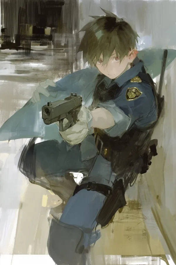 Example of an image generated using the prompt --sref 2817911799 800122673 in Midjourney with Illustration, Oil painting, Anime style 2