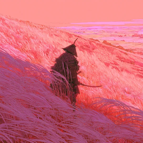 Example of an image generated using the prompt --sref 2843205547 in Midjourney with Illustration, Cyberpunk, Pink, Anime style 2