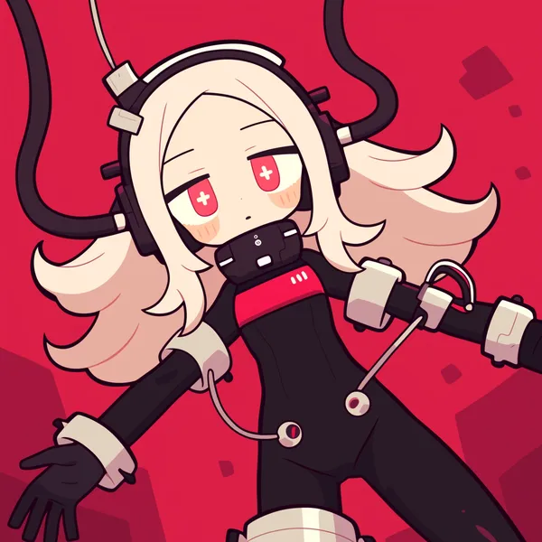 Example of an image generated using the prompt --sref 2870177520 in Midjourney with Cartoon, Red, Cute, Flat vector, Minimalism style 2