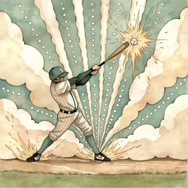 Example of an image generated using the prompt --sref 2948469119 in Midjourney with Children's book, Ink and watercolor, Vintage style 1
