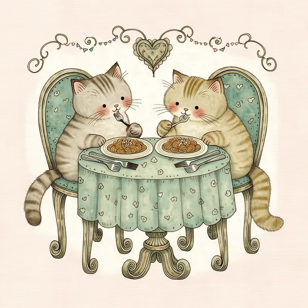 Example of an image generated using the prompt --sref 2948469119 in Midjourney with Children's book, Ink and watercolor, Vintage style 2