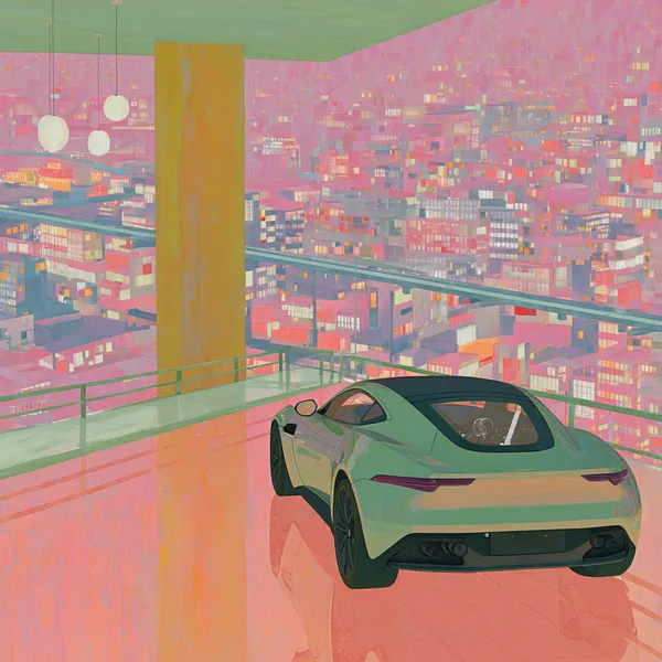 Example of an image generated in MidJourney