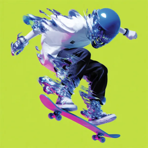 Example of an image generated in MidJourney