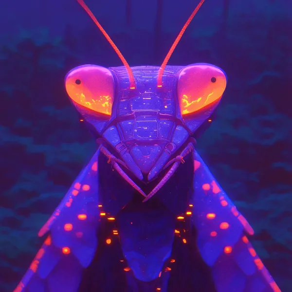 Example of an image generated in MidJourney