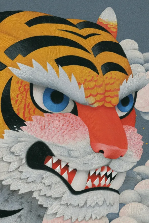 Example of an image generated in MidJourney