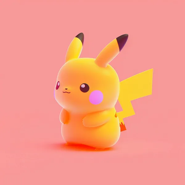 Example of an image generated using the prompt --sref 3556861680 in Midjourney with 3D, Pink, Cute, Minimalism, Gradient style 4
