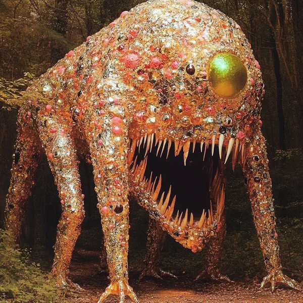Example of an image generated in MidJourney