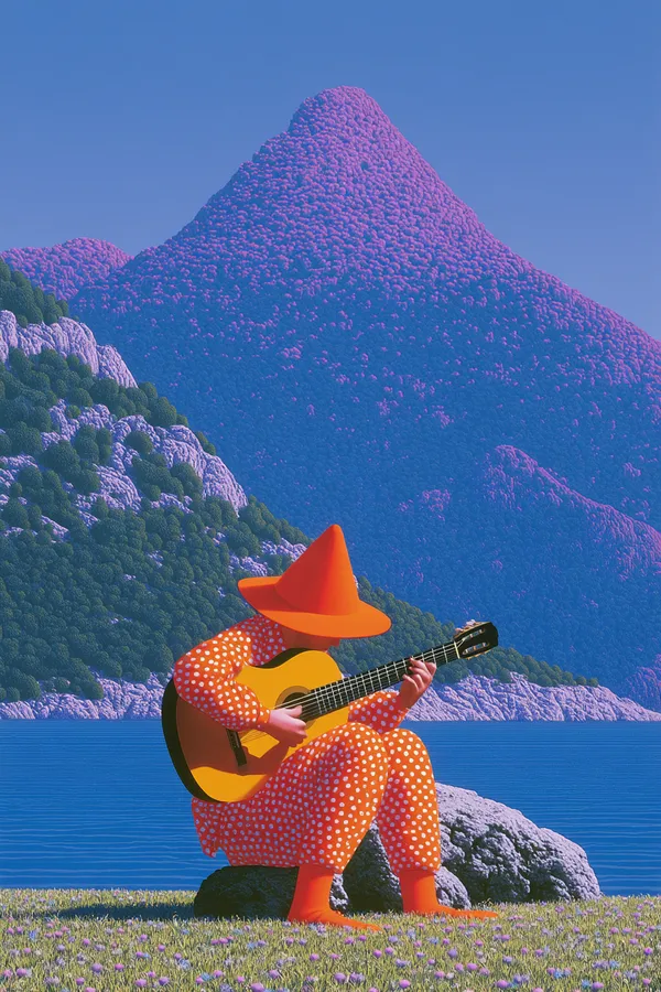 Example of an image generated in MidJourney
