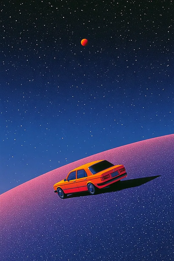 Example of an image generated in MidJourney