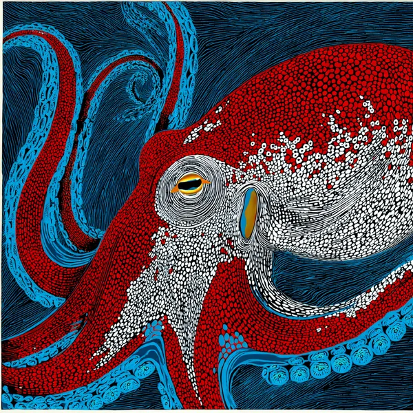 Example of an image generated in MidJourney