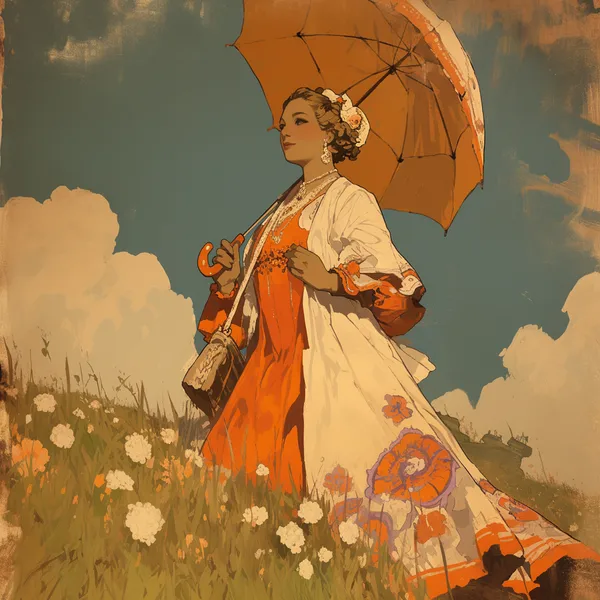 Example of an image generated in MidJourney